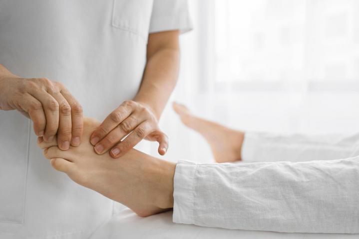 I specialize in reflexology.